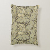ウィリアム・モリスのアネモネパターン アクセントクッション (裏面(縦))