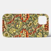 ウィリアム・モリスのアート、フラワーパターン、 Case-Mate iPhoneケース (裏面 (横))