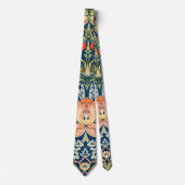 ウィリアム・モリスのイチゴ泥棒 ネクタイ (正面)