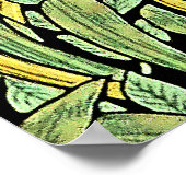 ウィリアム・モリスのインペネル(緑) ポスター (角)