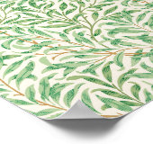 ウィリアム・モリスのウィローの有名絵画な枝 ポスター (角)