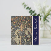 ウィリアム・モリスのエレガントな招待状 招待状 (スタンド正面)