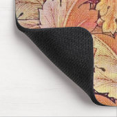 ウィリアム・モリスのオレンジAcanthus -マウスパッド マウスパッド (コーナー)