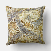 ウィリアム・モリスのセンジュギク クッション (裏面)