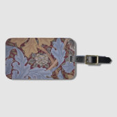 ウィリアム・モリスのセントジェームスアカンサスリーフパターン ラゲッジタグ (正面横)