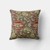 ウィリアム・モリスのデザイン#9 クッション (裏面)