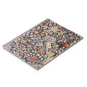 ウィリアム・モリスのトレント・パターン ノートブック (左側)