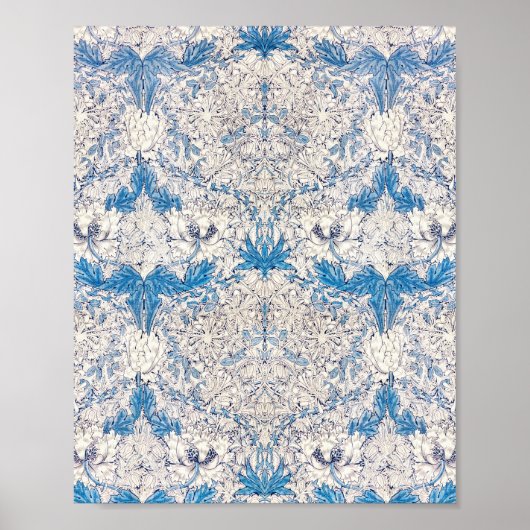 ウィリアム・モリスのハニーサックルの有名な柄 ポスター (正面)