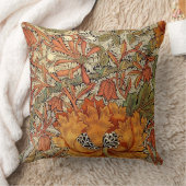 ウィリアム・モリスのハニーサックル クッション (ブランケット)