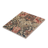 ウィリアム・モリスのハニーサックル タイル (側面)