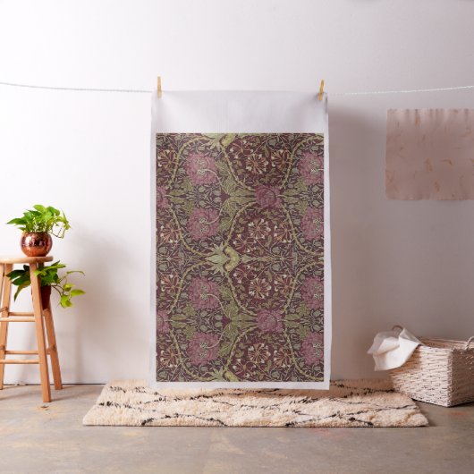 ウィリアム・モリスのハニーサックル、花柄。 パターン、芸術 ファブリック (インサイチュ)