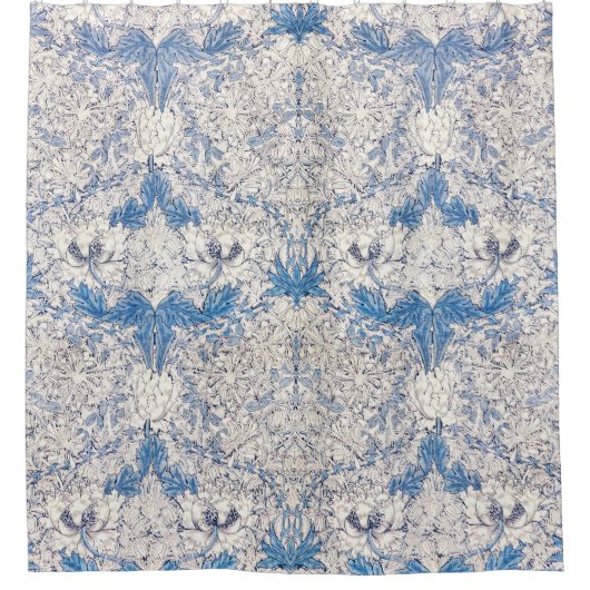 ウィリアム・モリスのハニーサックル（1876年） シャワーカーテン (正面)