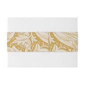 ウィリアム・モリスのバチェラーズ・ボタン・フラワー・クラシック 招待状ベリーバンド (裏面例)