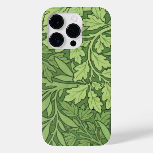 ウィリアム・モリスのパターン、フォリアージュ Case-Mate iPhoneケース (裏面)