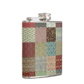 ウィリアム・モリスのパッチワークキルト フラスク (右)