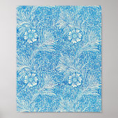 ウィリアム・モリスのマリゴールドの有名なパターン ポスター (正面)