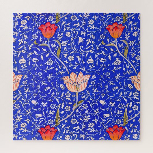 ウィリアム・モリスのメドウェイの有名パターン ジグソーパズル (縦)