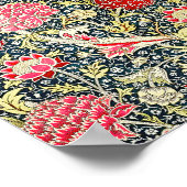 ウィリアム・モリスのレイの有名なパターン ポスター (角)