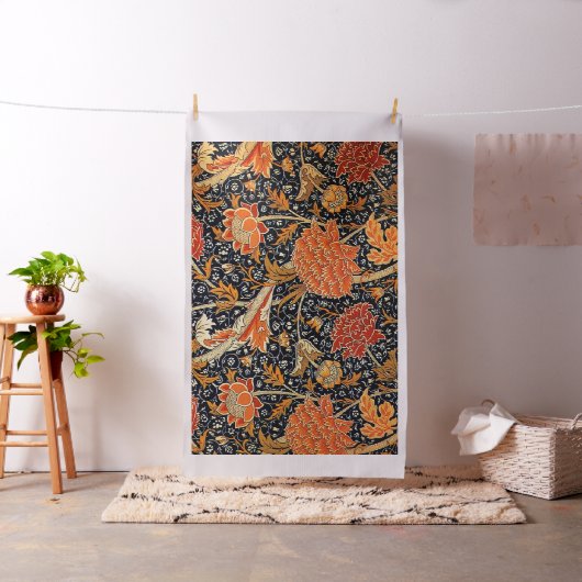 ウィリアム・モリスのヴィンテージ・パターンCray ファブリック (インサイチュ)