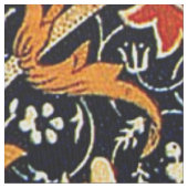 ウィリアム・モリスのヴィンテージ・パターンCray ファブリック (クローズアップ)