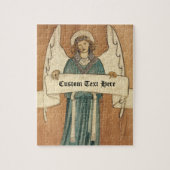 ウィリアム・モリスのヴィンテージ ビクトリアン エンジェル ジグソーパズル (縦)