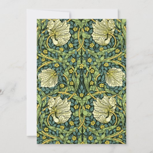 ウィリアム・モリスの後のインフィニティ・ドット シーズンカード (正面)