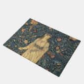 ウィリアム・モリスの旧式な植物相 ドアマット (アングル)