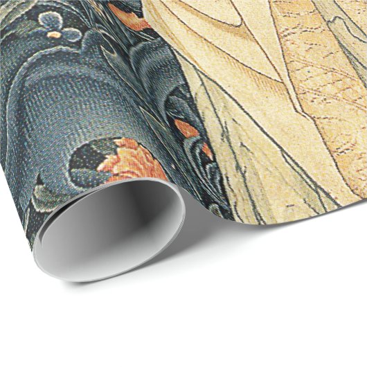 ウィリアム・モリスの旧式な植物相 ラッピングペーパー (ロールコーナー)