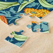 ウィリアム・モリスの模様のアイリス ジグソーパズル (側面)