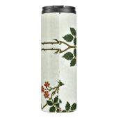 ウィリアム・モリスの模様のブラックベリー タンブラー (裏面)