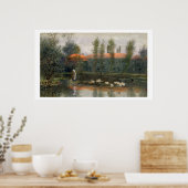 ウィリアム・モリスの池はマートン・アビーで働く( ポスター (キッチン)