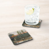 ウィリアム・モリスの池はMertonの大修道院で働きます( コースター (右側)