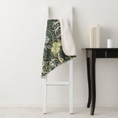 ウィリアム・モリスの海藻パターン花のヴィンテージの芸術 シェルパブランケット (インサイチュ)