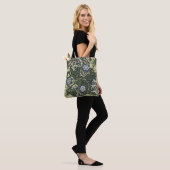 ウィリアム・モリスの海藻パターン花のヴィンテージの芸術 トートバッグ (モデル)
