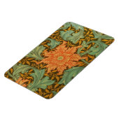 ウィリアム・モリスの独身のな茎パターンアールヌーボー マグネット (左側)