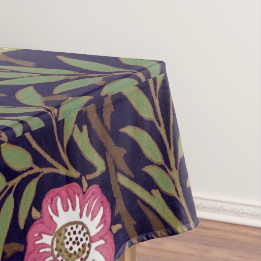 ウィリアム・モリスの甘いイバラの花柄アールヌーボー テーブルクロス (インサイチュ)