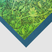 ウィリアム・モリスの緑のティッシュペーパー 薄葉紙 (詳細)