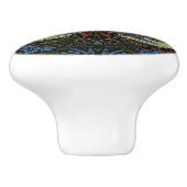 ウィリアム・モリスの美しいパターン、アールヌーボーのvin セラミックノブ (側面)