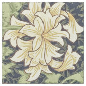 ウィリアム・モリスの菊のヴィンテージの花柄の芸術 ファブリック (クローズアップ)