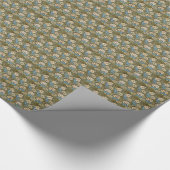 ウィリアム・モリスの菊 ラッピングペーパー (角)