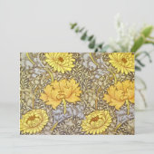 ウィリアム・モリスの菊 招待状 (スタンド正面)