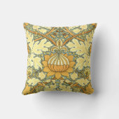 ウィリアム・モリスの豊富な花パターン クッション (裏面)