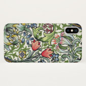 ウィリアム・モリスの金ユリの花のChintzパターン Case-Mate iPhoneケース (裏面(横))