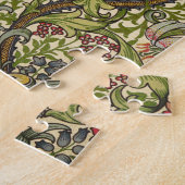 ウィリアム・モリスの金ユリ ジグソーパズル (側面)