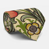 ウィリアム・モリスの金ユリ ネクタイ (ロール)