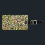 ウィリアム・モリスの金ユリ ラゲッジタグ<br><div class="desc">ウィリアム・モリスのアーツ・アンド・クラフツの創設者著金ユリのデザイン。 素晴らしい花のアールヌーボーのビクトリア時代の人パターン。</div>