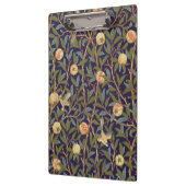 ウィリアム・モリスの鳥およびザクロのヴィンテージの芸術 クリップボード (左)