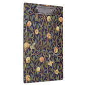 ウィリアム・モリスの鳥およびザクロのヴィンテージの芸術 クリップボード (右)