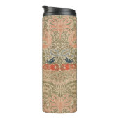 ウィリアム・モリスの鳥の有名なパターン タンブラー (回転右)