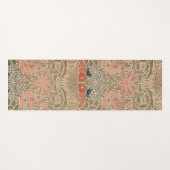 ウィリアム・モリスの鳥の有名なパターン ヨガマット (正面(横))